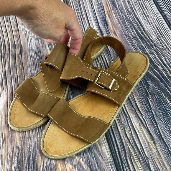 Lencioni Carlo Italian Made Leather Flats - Picture 2 of 8